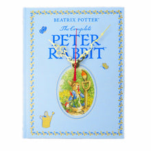 Load image into Gallery viewer, The Tales of Peter Rabbit Leather Bound Book Clock
