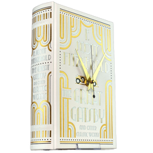 Load image into Gallery viewer, The Great Gatsby book clock
