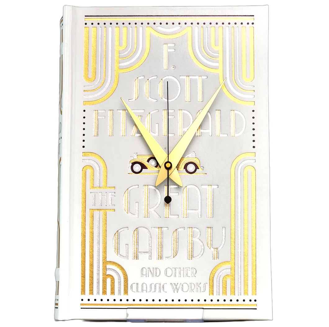 The Great Gatsby book clock